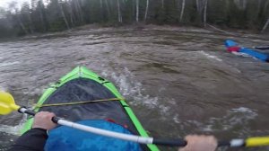 Федотовский порог на реке Койва 17 мая 2025