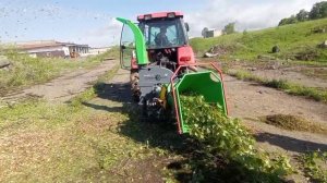 Навесной измельчитель веток для трактора GreenПинг WC 750 ВОМ PRO