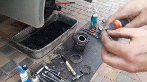 Mercedes sprinter. Замена сальника задней ступицы. Замена коло