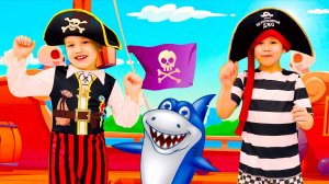 Развивающий мультик для детей Морские животные и пираты Брозаврики Обучающие детские песенки