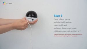 Что делать, если камера EZVIZ не может обнаружить SD-карту