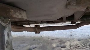 VAZ 2107. ВАЗ 2107 Устранение биения карданного вала#diy #automobi