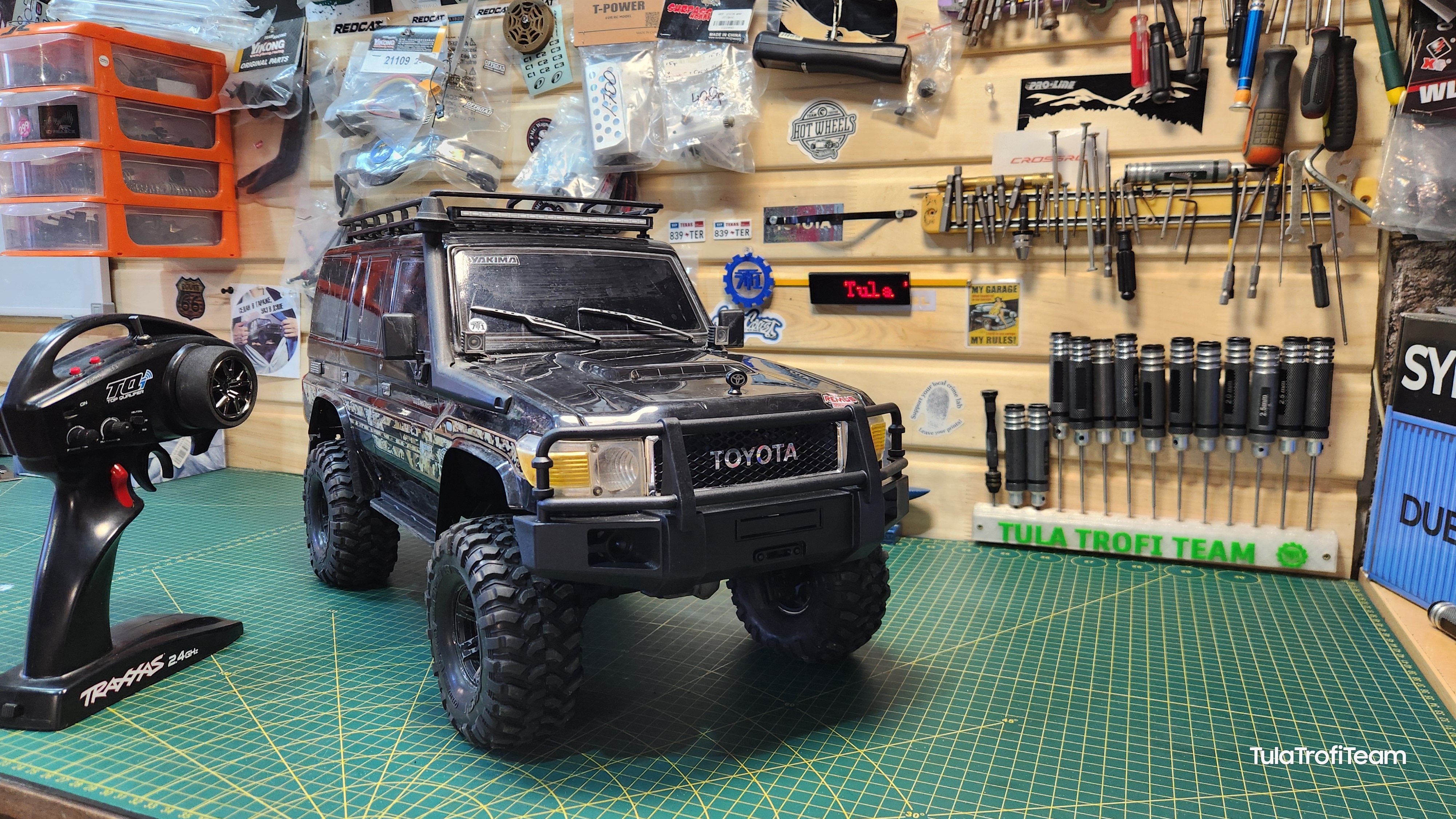 #sale Toyota lc76 на базе Traxxas trx4, ни какого колхоза. смотреть онлайн