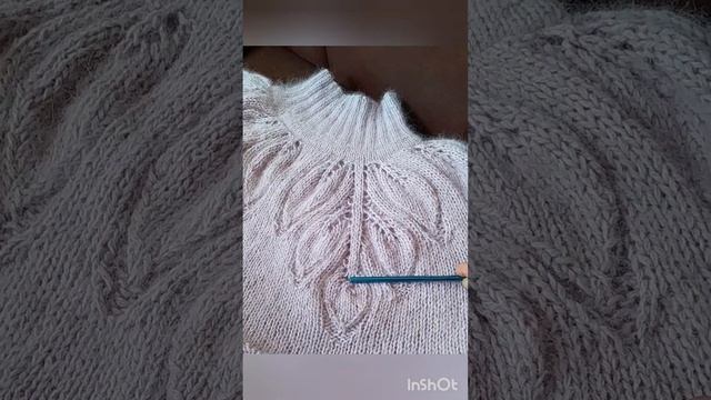 Круглая кокетка ,,Листья,, смотреть онлайн