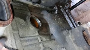 замена заглушки блока цилиндров УАЗ патриот