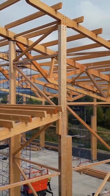 Строительство самого большого Фахверка в России @Nodwerk