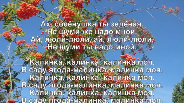 Калинка Малинка Русская Народная Песня/Russian Folk Music смотреть онлайн