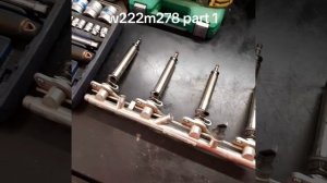 w222 m278 замена форсунок и свечей