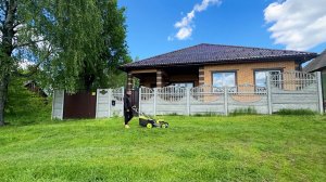 Все получилось! Наводим порядок перед домом и на участке. Отсыпаем территорию. Жизнь простых людей.