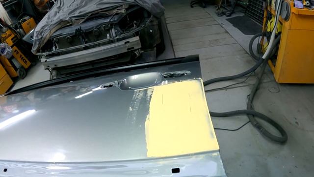 Toyota Camry 30 ч 5, покраска капота и крыльев, подготовка две? смотреть онлайн