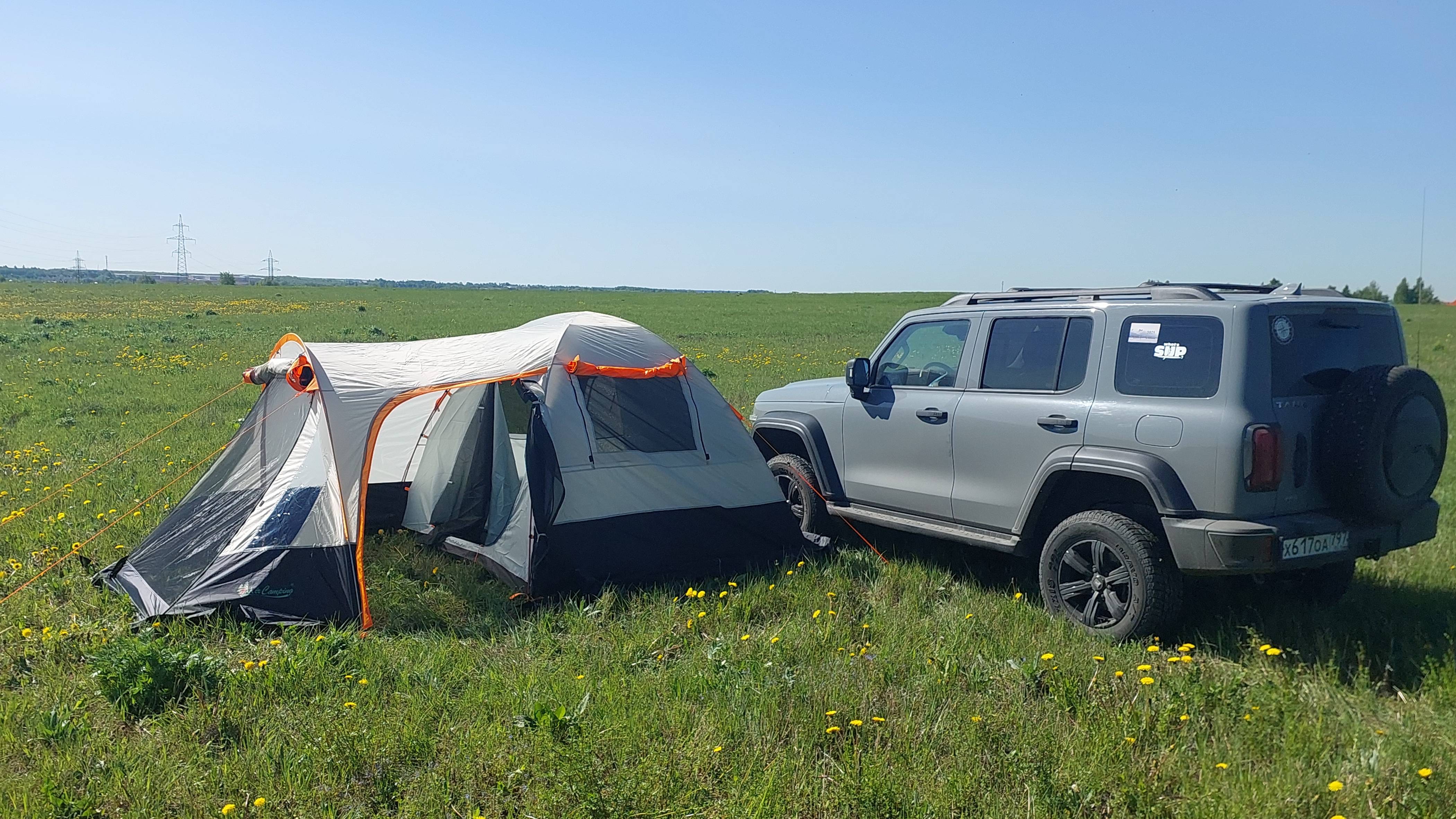 Палатка MIR-6104 краткий видеоообзор.