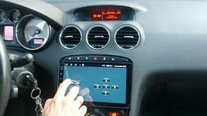Крутая магнитола Peugeot 408  2012+.  Современная штатная магн