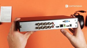 Обзор Видеорегистратора HVR Dahua DH-XVR5108HS-I3 | Ситилинк