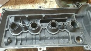 Очистка и ремонт клапанной крышки 1NZ-FE