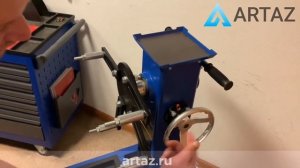 Кантователь для двигателя редуктором и поддоном до 500