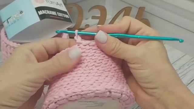 Ну очень простой узор, для сумки или корзинки из шнура (Архив 24 сентября 2023 г.) смотреть онлайн