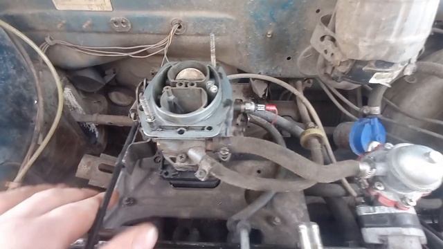 установил новый карбюратор от Наиля Порошина