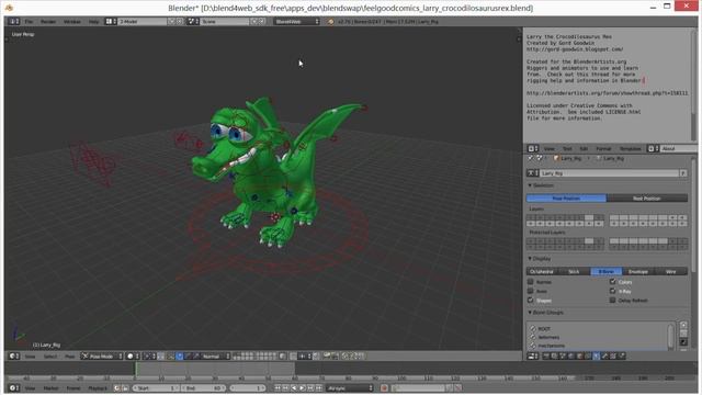 Использование моделей с Blend Swap в Blend4Web с субтитрами смотреть онлайн