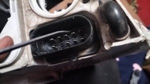 распиновка фары Шкода Октавия а5