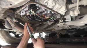 Замена масла в АКПП и в редукторе. TOYOTA RAV4 ATM, 6-SPEED FLOOR SHIFT