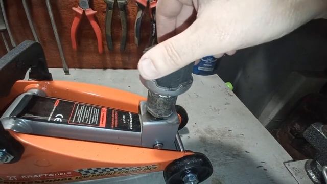 Подкатной домкрат. Увеличение высоты подъёма. смотреть онлайн