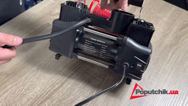 Автокомпресор 85л/хв, Автостоп з цифровим манометром, 10 смотреть онлайн