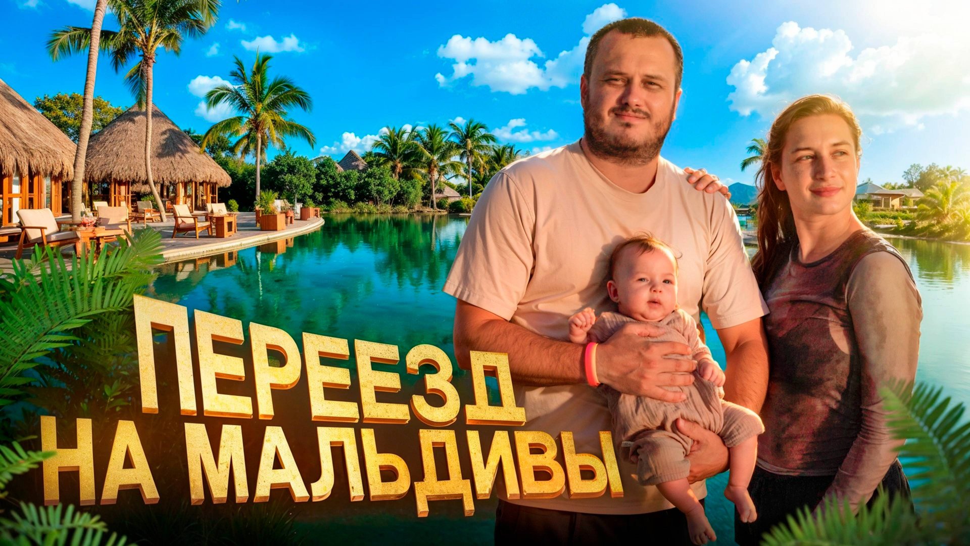 Как мы переехали на Мальдивы всей семьёй. Остров Камаду смотреть онлайн