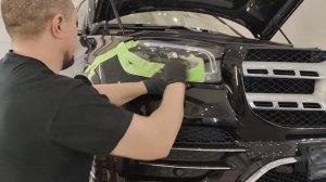 Как снять передний бампер на Mercedes Benz GLS?