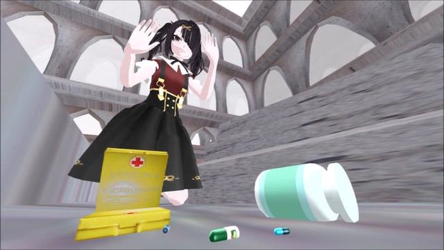 MMD [MikuMikuDance] photoes (Серия фотографий): Ame drops pills. Needy girl overdose. смотреть онлайн