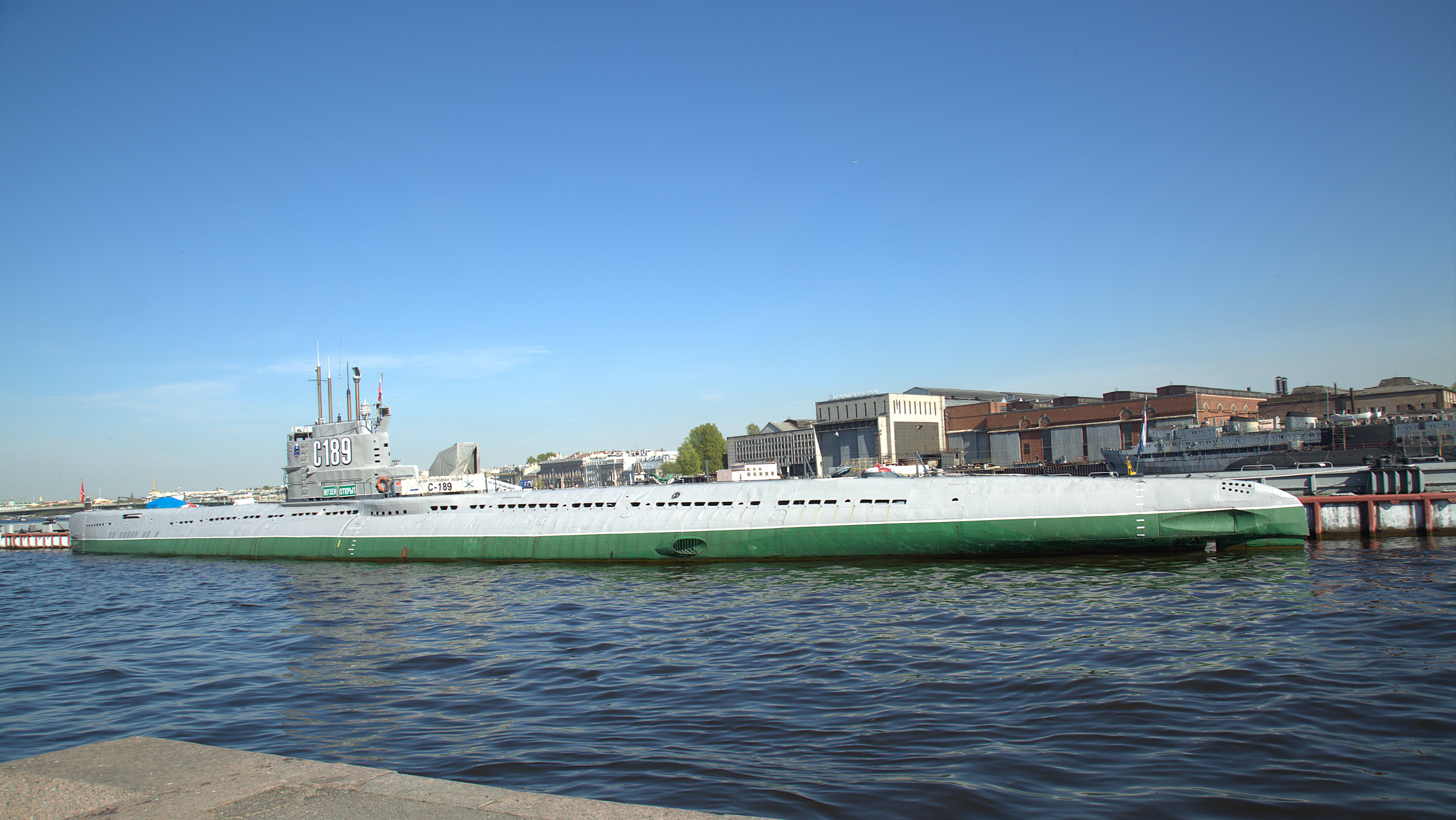 Музей Подводная лодка "С-189", Санкт-Петербург #топыкатегорий смотреть онлайн