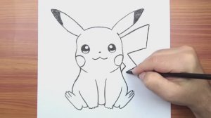 Лёгкий рисунок Пикачу: как поэтапно нарисовать милого Пикачу — простой обучающий рисунок карандашом