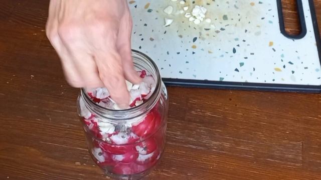 Маринованный редис