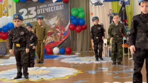 Танец ВДВ в детском саду .