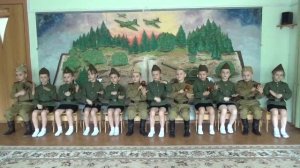 Ансамбль ложкарей детского сада №430  г. Новосибирск.  Старшая группа. Песня «Казаки в Берлине»