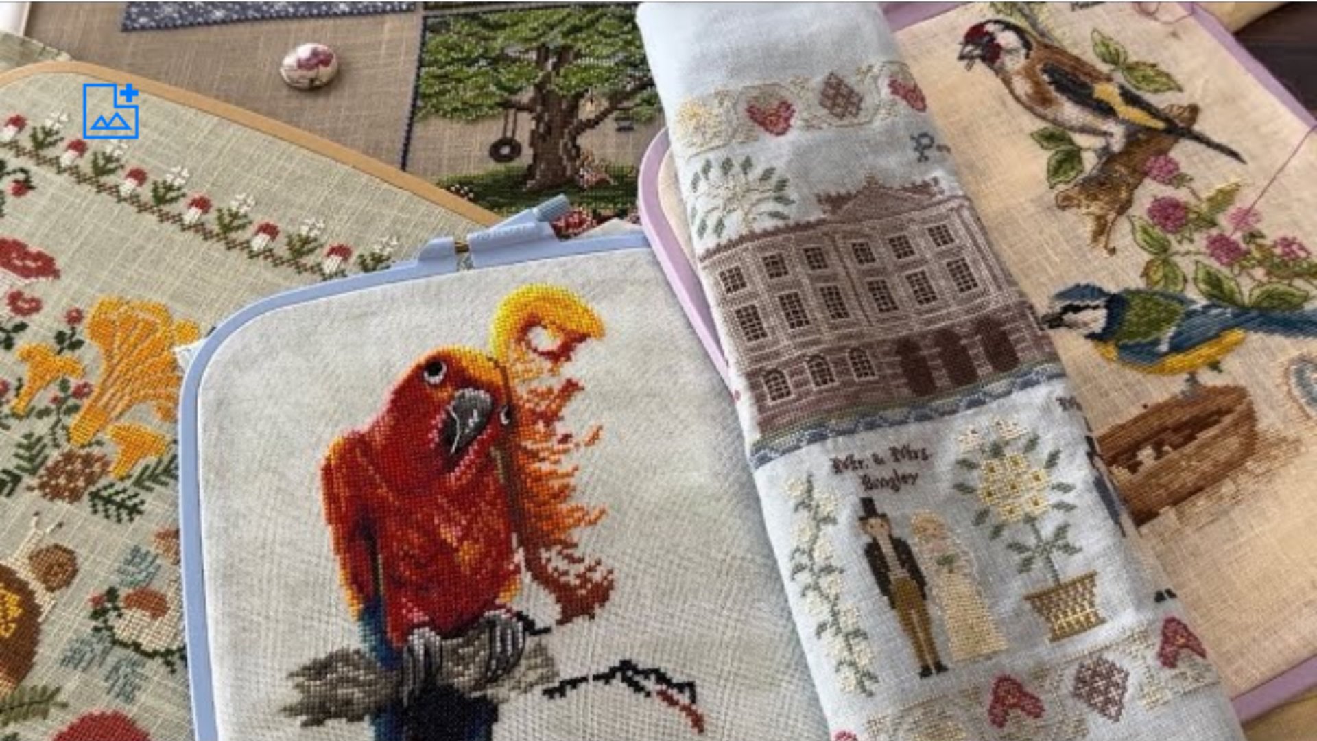 Вышивка/ “Летний дуб”от Милл Хилл/“Гордость и предубеждение.Пемберли” Совиный лес/Процессы.2024 г смотреть онлайн