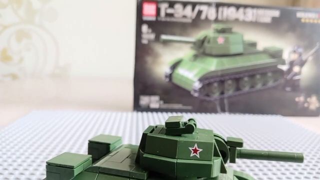 Обзор на танк"Т-34/76"Лего обзор смотреть онлайн