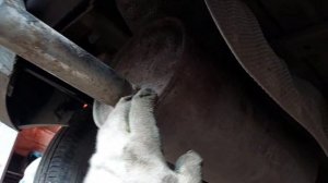 Установка фаркопа Рено Сандеро 1 поколения 2010 год 1.4 дв