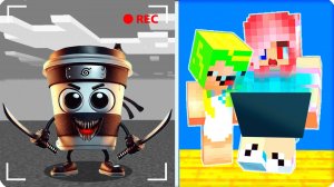 Следим за Капучино Асассино через Скрытые камеры в Майнкрафт! НУБИК