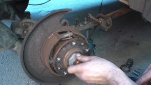 Замена подшипника задней ступицы. Фиат Дукато 2.8 2001 г.