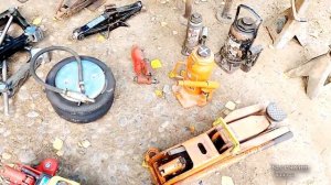 Есть схема на подкатной гидравлический домкрат?