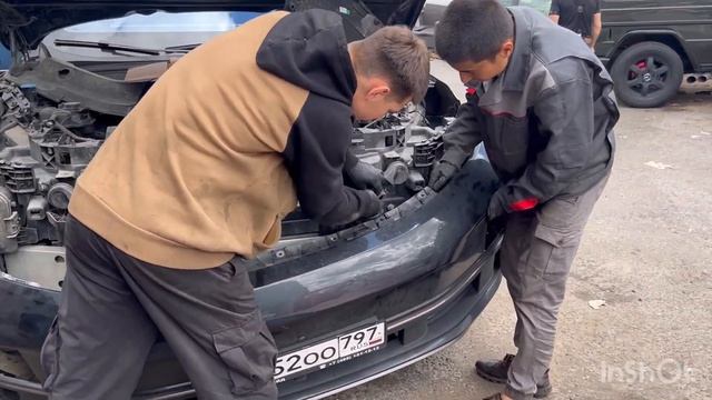 Как снять передний передний бампер на Lixiang L9 L7 L8 Лихиан смотреть онлайн