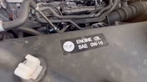 Замена масла Тойота Сиенна гибрид 2022года, 4 поколение.