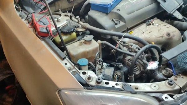 Тойота Авенсис 2. Горит АБС, ВСЦ, ТРК. Ошибка С1330.