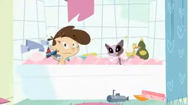 Кид vs Кэт   Большая помывка   Серия 10, Сезон 1   Короткая анимация Disney