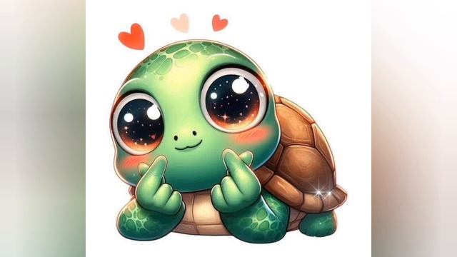 С ДНЁМ ЧЕРЕПАХИ! 🐢 Весёлая детская песенка про черепашку😀 смотреть онлайн
