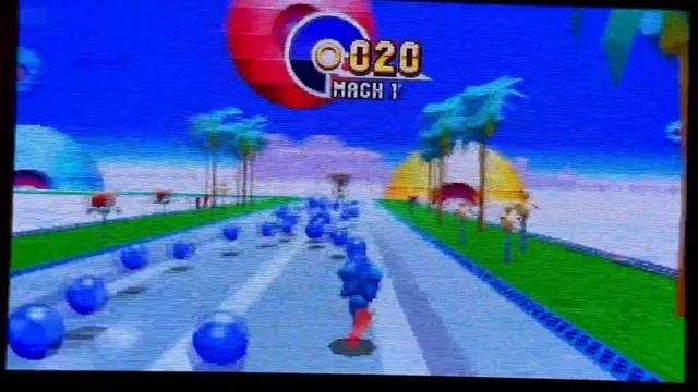 Sonic Mania Plus . Sonic Не смог достать изумруд хаоса.