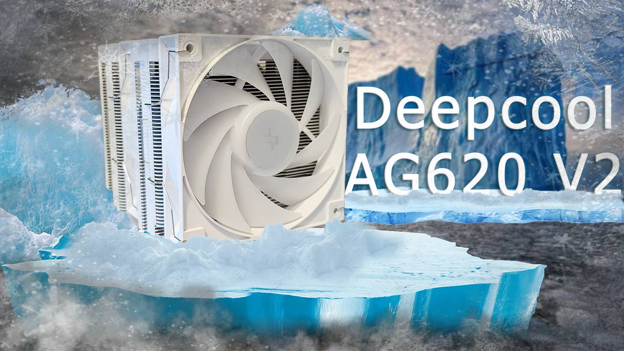 Обзор и тесты кулера Deepcool AG620 WH ARGB V2 смотреть онлайн