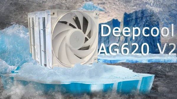 Обзор и тесты кулера Deepcool AG620 WH ARGB V2