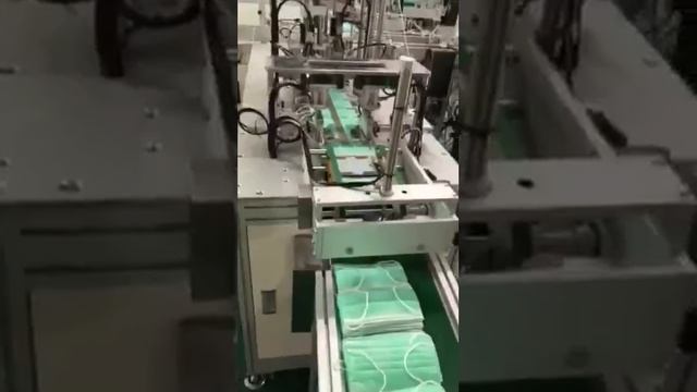 Автоматическая линия проиводства масок PRM-100-2a смотреть онлайн