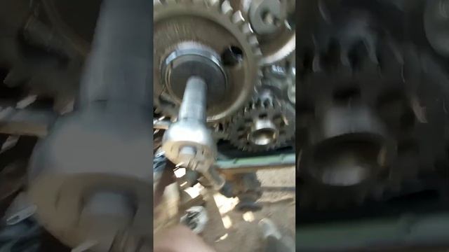 Ремонт камаза, проблема с шестерней привода распредва